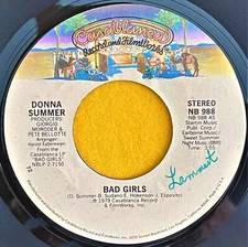 Donna Summer – Bad Girls / On My Honor: Casablanca # NB 988 ~ 1979 EX+ FREE SHIP