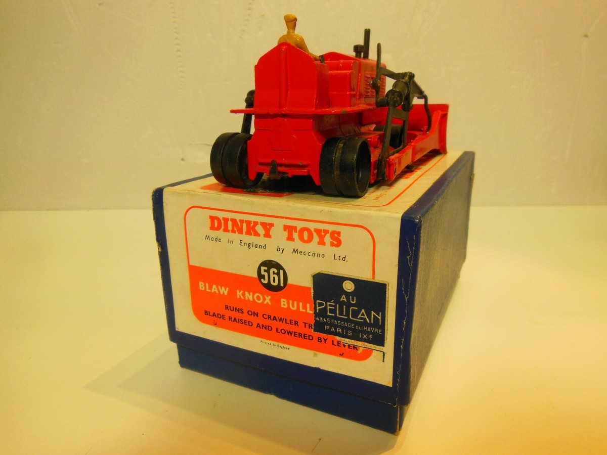 Bulldozer BLAW KNOX N° 561 par DINKY TOYS (anglais ) en boite d origine | UK