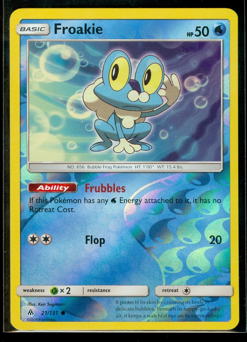 Pokemon FROAKIE 21/131 - Forbidden Light - Rev Holo - MINT | eBay
