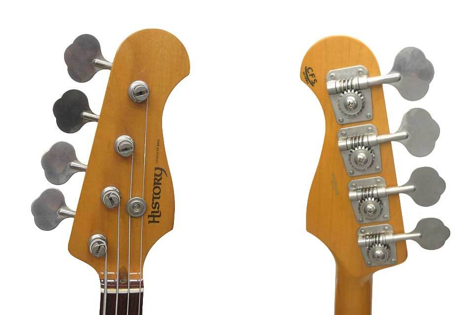 Electric Bass Guitar HISTORY SZP-1 VWH PBtype Manufactured Electric Bass Guitar HISTORY SZP-1 VWH PBtype Manufactured