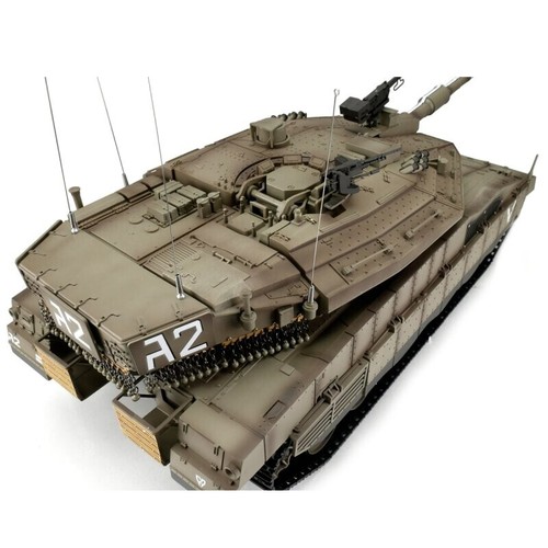 RC Panzer MERKAVA IDF MKIV 1:16 V7.0 Pro Metallketten u Fahrwerk incl MG Bausatz - Bild 5 von 16