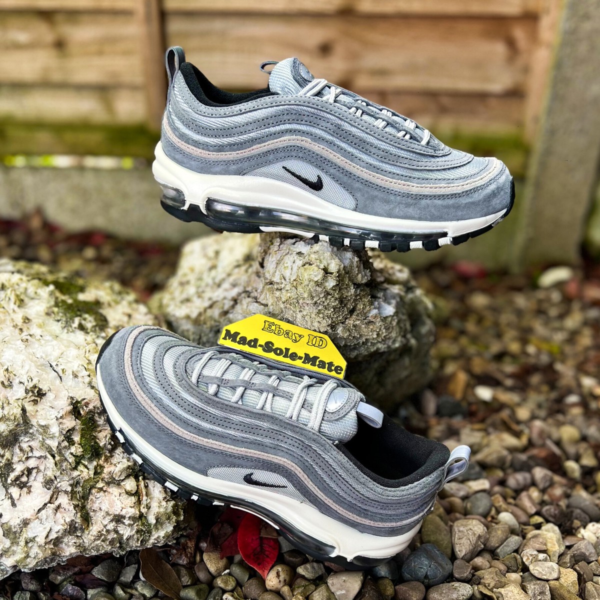 Nike Air Max 97 NH ’Suede Bullet’ Grey DR0157 001 UK6 UK14 EUR39 TN  95