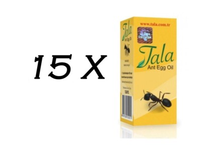 15 Bottle Tala Ant Egg Oil 20 ml   FREE DELIVERY  EXPRESS DISPATCH  FRESH STOCK