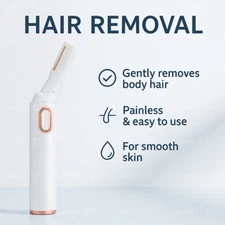 Facial Cheek Chin Arm Hair Remover Trimmer Shaver Finishing Touch Tool