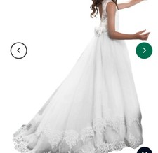 Princess Lace Butterfly flower girl dress