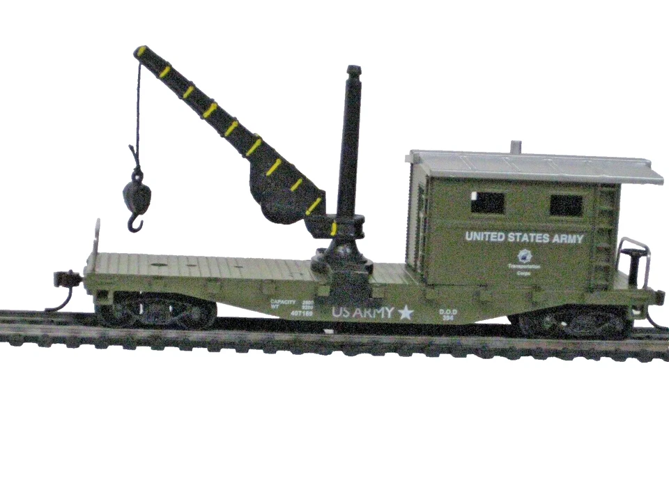 HO  SCALE MODEL POWER US ARMY WORK CABOOSE #98195 - Image 2 of 4