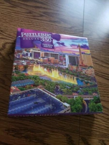 Puzzlebug Deluxe 350 Pieces Jigsaw Puzzle View Of Las Vegas Strip 20 X 12 New
