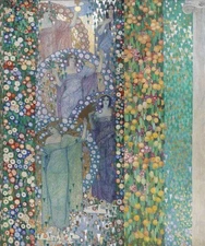 Galileo Chini : The Classical Spring : 1914 : 13x19 Archival Quality Art Print