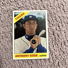 2015 Topps Heritage High Number #537 Anthony Gose Detroit Tigers