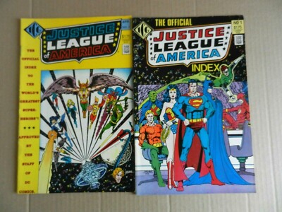 Official Justice League of America Index #1-2 (1986) [ICG]