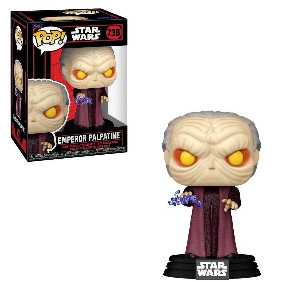Funko Pop! Star Wars Dark Side - Emperor Palpatine #738 | eBay