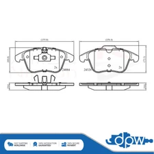 Fits Jaguar XF 2008-2015 XE 2015- XJ 2003-2009 Brake Pads Set Front DPW