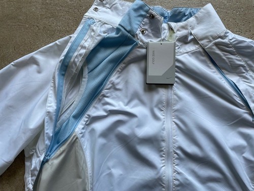 NIKE GOLF Women's Jacket--Clima-FIT--2 PIECES---White/Blue--Medium-NWT - Picture 5 of 8