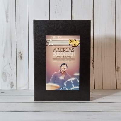 Mr Drums Buddy Rich & His Band Betamax Tape 1985 Live Jazz Performance Part 1