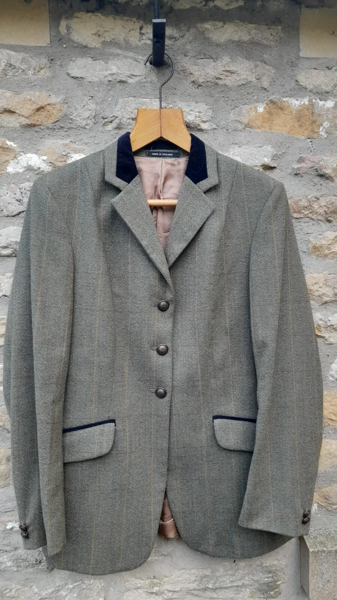 MEARS PYTCHLEY Women s Tweed Hacking Hunting Showing Jacket Size 38