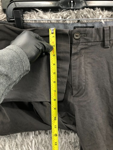 Banana Republic Emerson Chino Pants Size 34x32 Gray Medium Wash - Picture 4 of 12