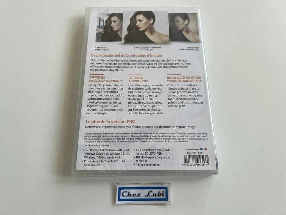 Avanquest Retouche Photos Pro - PC - FR - Neuf Sous Blister - Image 2 of 2