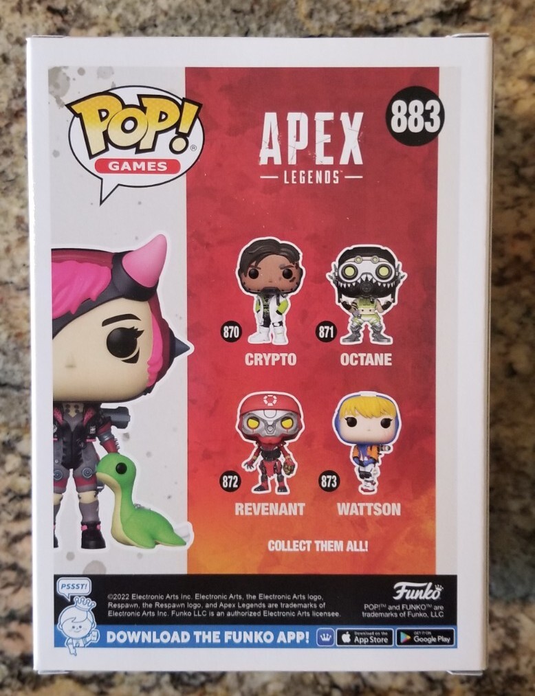 Funko Pop! Games Apex Legends Wattson with Nessie #883 Gamestop