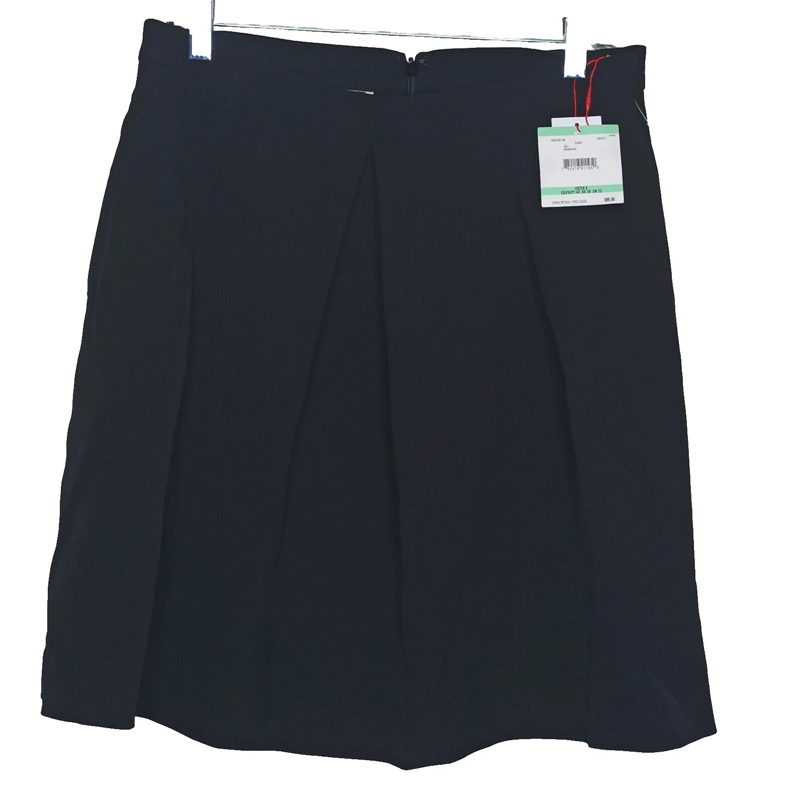 Faldas sólido algodón Anne Klein para mujeres