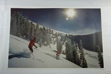 1973 POSTER VINTAGE ORIGINALE "SKI PARADISE" SCI di: ROY GOODALL AA SALES 
