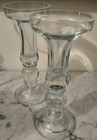 "New w Box" Southern Living at Home Tall 11" Chelsea Glass Candlesticks Set of 2