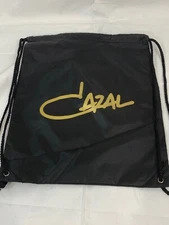 CAZAL BLACK NYLON STRING BAG