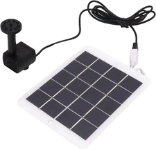 High Efficiency 3W 5V Solar Pump with Auto Shut off Solar Pump for Garden Founta