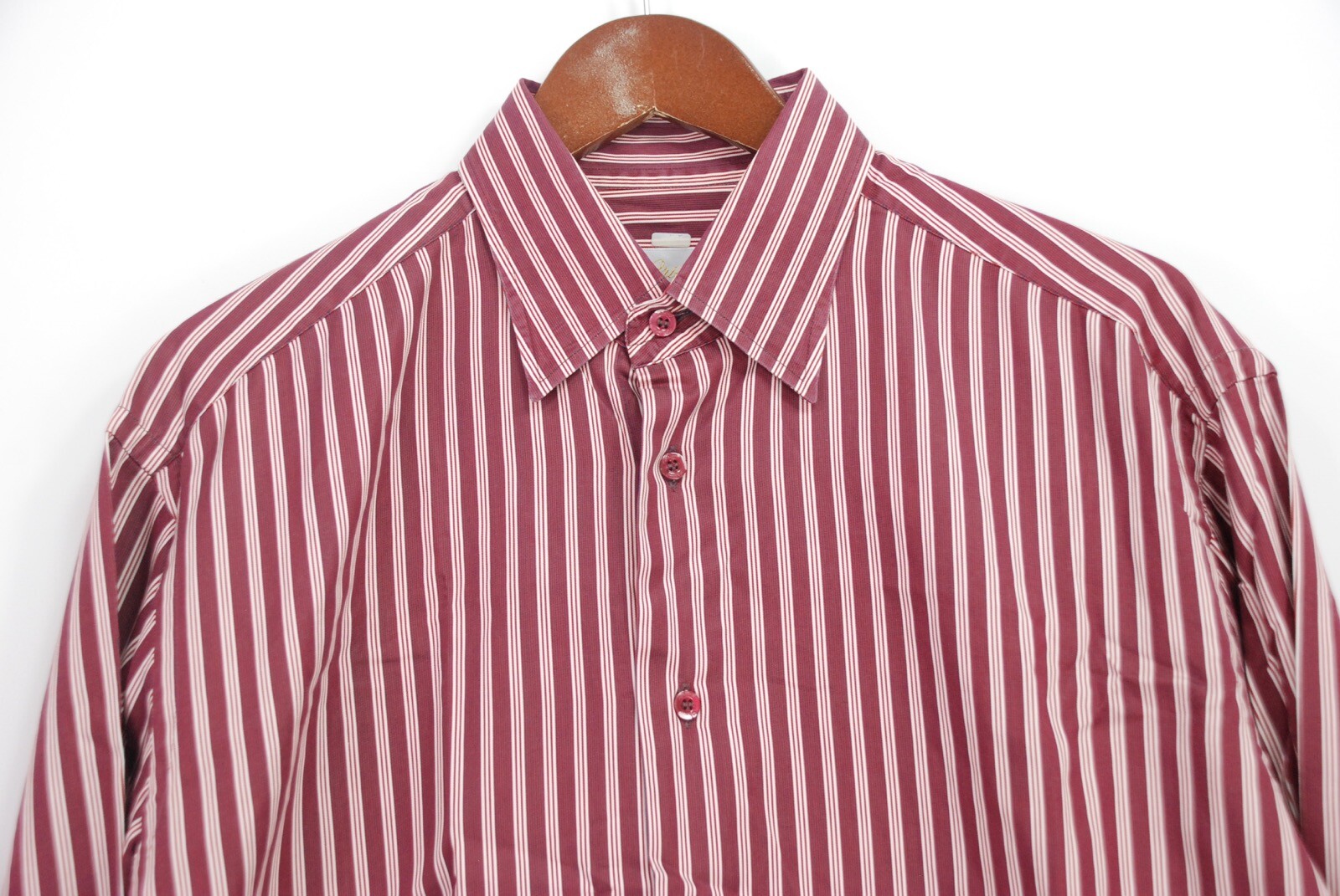 Brioni Men’s Hidden Button Down Collar Dress Shirt … Gem