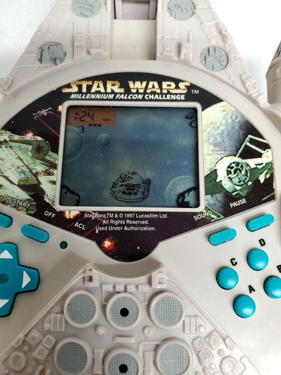 Vtg 1997 Tiger Electronic Star Wars MILLENNIUM FALCON Vtg 1997 Tiger Electronic Star Wars MILLENNIUM FALCON