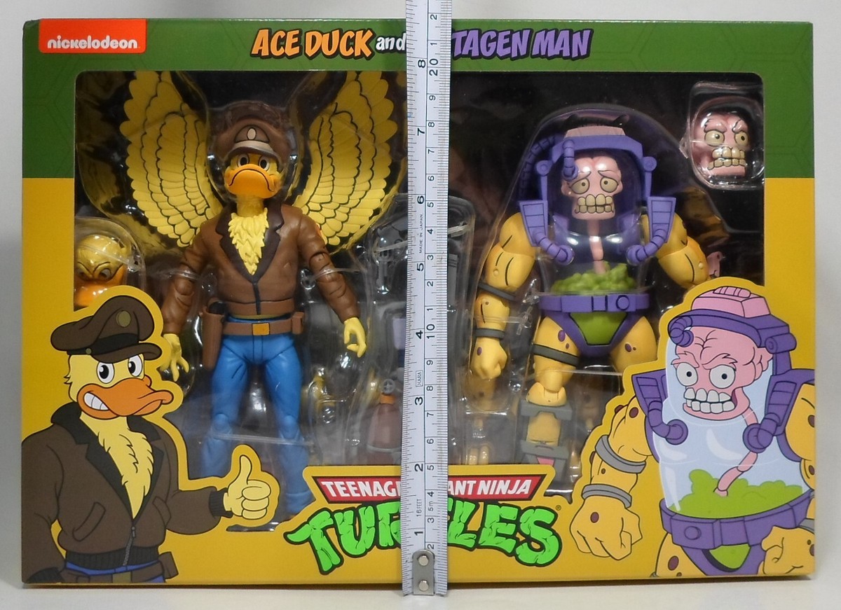 NECA TMNT 2021 ACE DUCK & MUTAGEN MAN 7'' ACTION FIGURES NINJA