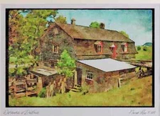 262093 Mill Kamouraska A3 Watercolour print