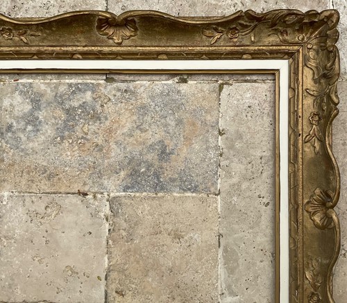CADRE MONTPARNASSE SCULPTÉ BOIS STYLE LOUIS XV ORIGINAL FRENCH FRAME - Picture 3 of 6