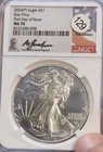 2024 American Silver Eagle NGC MS70 | Star Privy | First Day Of Issue | Signed
