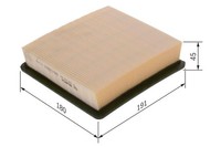 Bosch Luftfilter F 026 400 408 FüR Opel Chevrolet