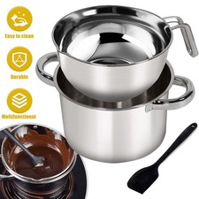 Schmelztopf Edelstahl Wasserbad Schmelzschale Schmelztiegel Schokoladenschmelzer
