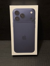 Apple iPhone 17 Pro Max 256GB Deep Blue Empty BOX ONLY w/ Paper Insert