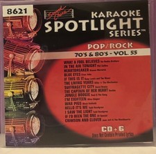 SC8621     70'S 80'S  RARE SOUND CHOICE KARAOKE CDG LOT FL GA