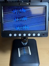 INSKAM 7 Zoll Digitalmikroskop 5MP 1200X IPS Display Kamera 1080P LED Hobby