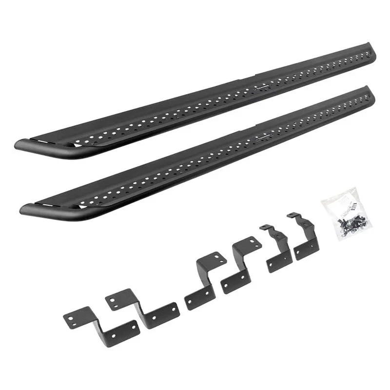 For Nissan Frontier 2005-2025 Go Rhino DSS4346T Dominator DSS Black Rock Sliders — 第 2/4 张图片