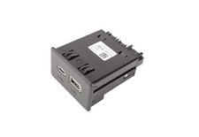 13558185 Jet Black USB 2 Port Receptacle