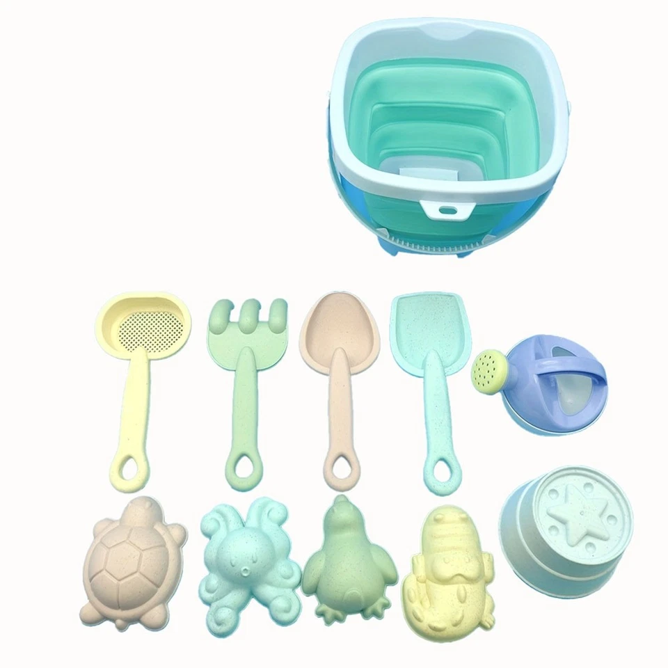 3X(11-Teiliges Strandspielzeug-Set, Strandspielzeug, Geeignet für Kinder, ,4114