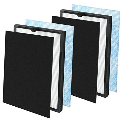 2 Packs 3-in-1 Blue Ultra-Filter Air Filter for Okaysou Airmax 8L Purifier 