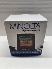 MINOLTA Revive 3 Film  Slide Scanner, Convert Color  B W 35mm, 126,... New
