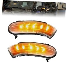 Amber LED Side Mirror Turn Signal Light Compatible with Mercedes Benz SLK