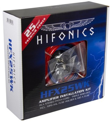 Hifonics HFX25WK - Premium Cable Kit