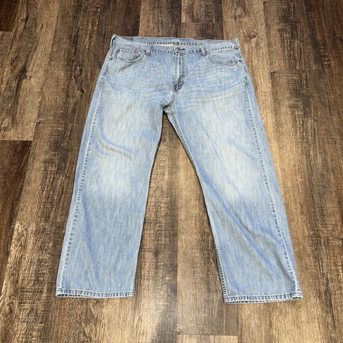 Jeans Levi's 569 uomo 40x32 (42x29) vestibilità ampia gamba dritta relaxed lavaggio leggero