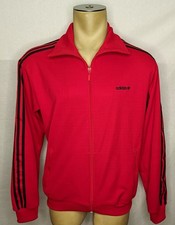 Adidas Originals track jacket Vtg Y2K 2005 red  black zip-up size Large