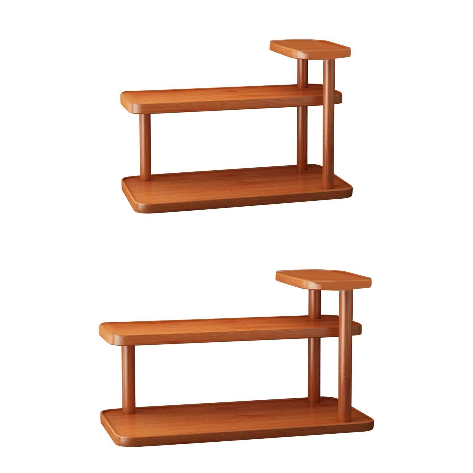 Desktop Storage Organizer 3 Tier Elegant Cup Holder for Bedroom Dorm Kitchen