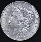 1821-D Morgan Dollar Choice AU