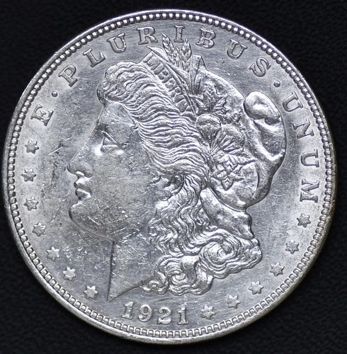 1821-D Morgan Dollar Choice AU